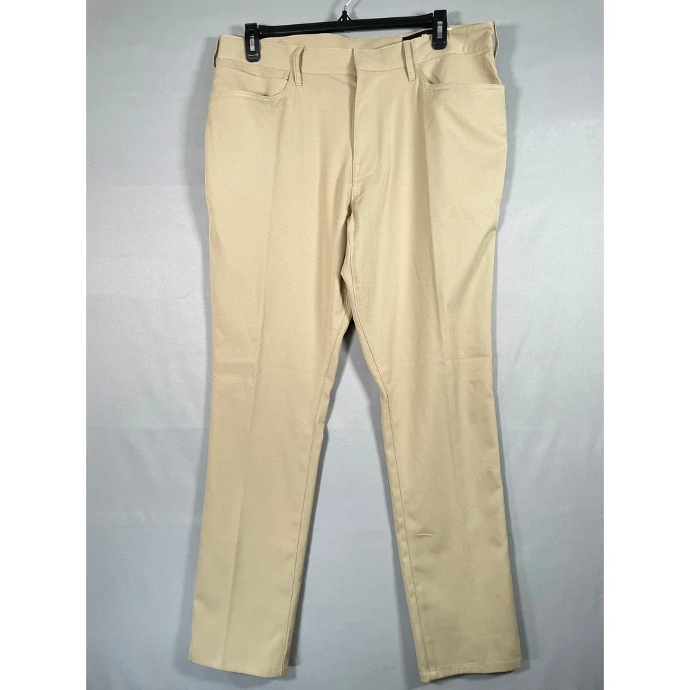 RLX Ralph Lauren Mens Active‎ Fit Golf Pants Khaki Tan 36x32 (Act 38x32)